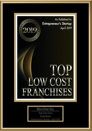 Bio-One decontamination and biohazard cleaning team award