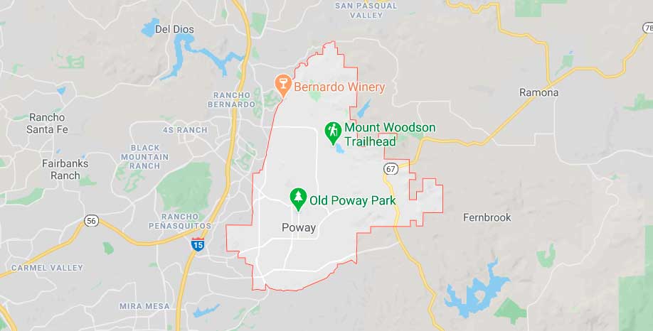 Bio-One of Poway decontamination and biohazard cleaning service areas