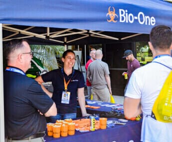 Bio-One of Poway decontamination and biohazard cleaning team supports local businesses