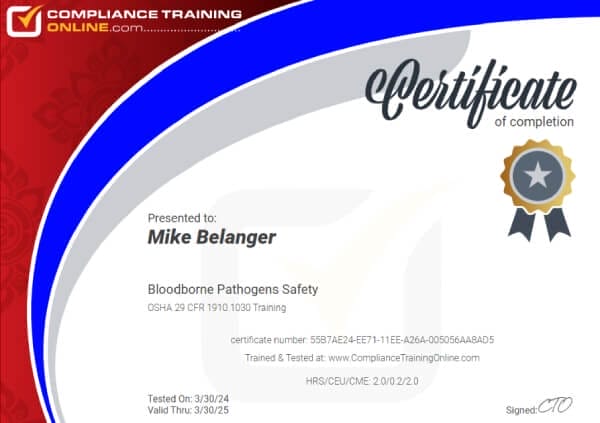 BBP Certificate